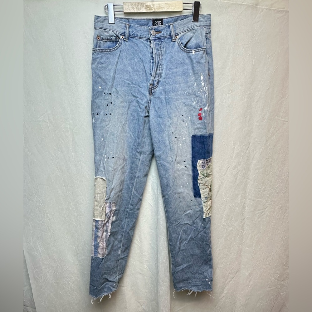 BDG Size 28 Blue Distressed Jeans